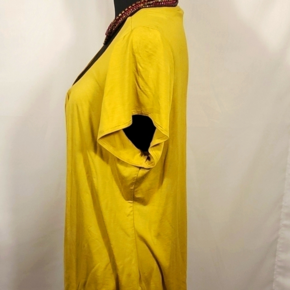 Victor Lime Green pull over top Size 2XL - Picture 5 of 10
